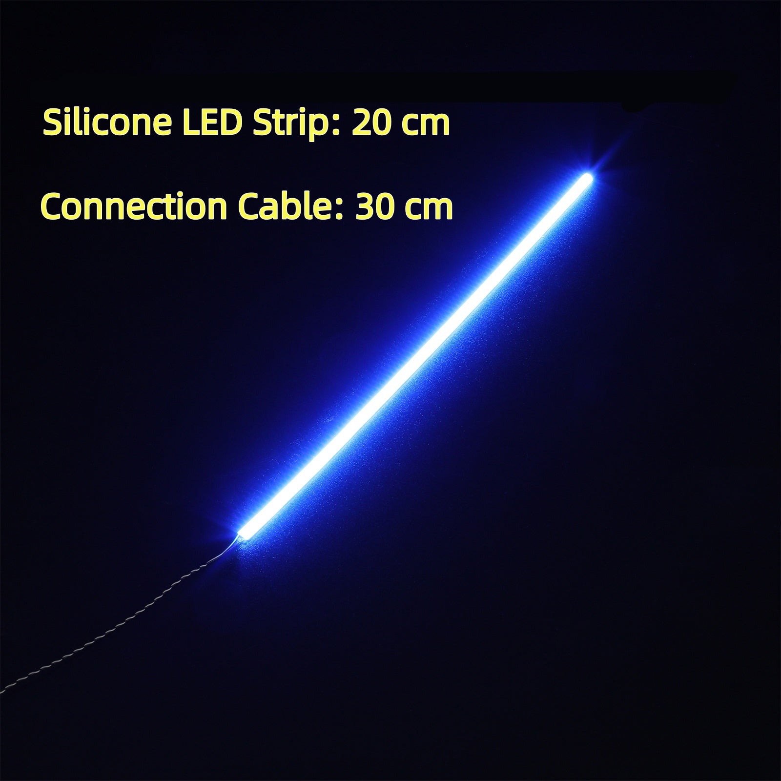 Bande lumineuse en silicone (plusieurs couleurs) – Version 2.0
