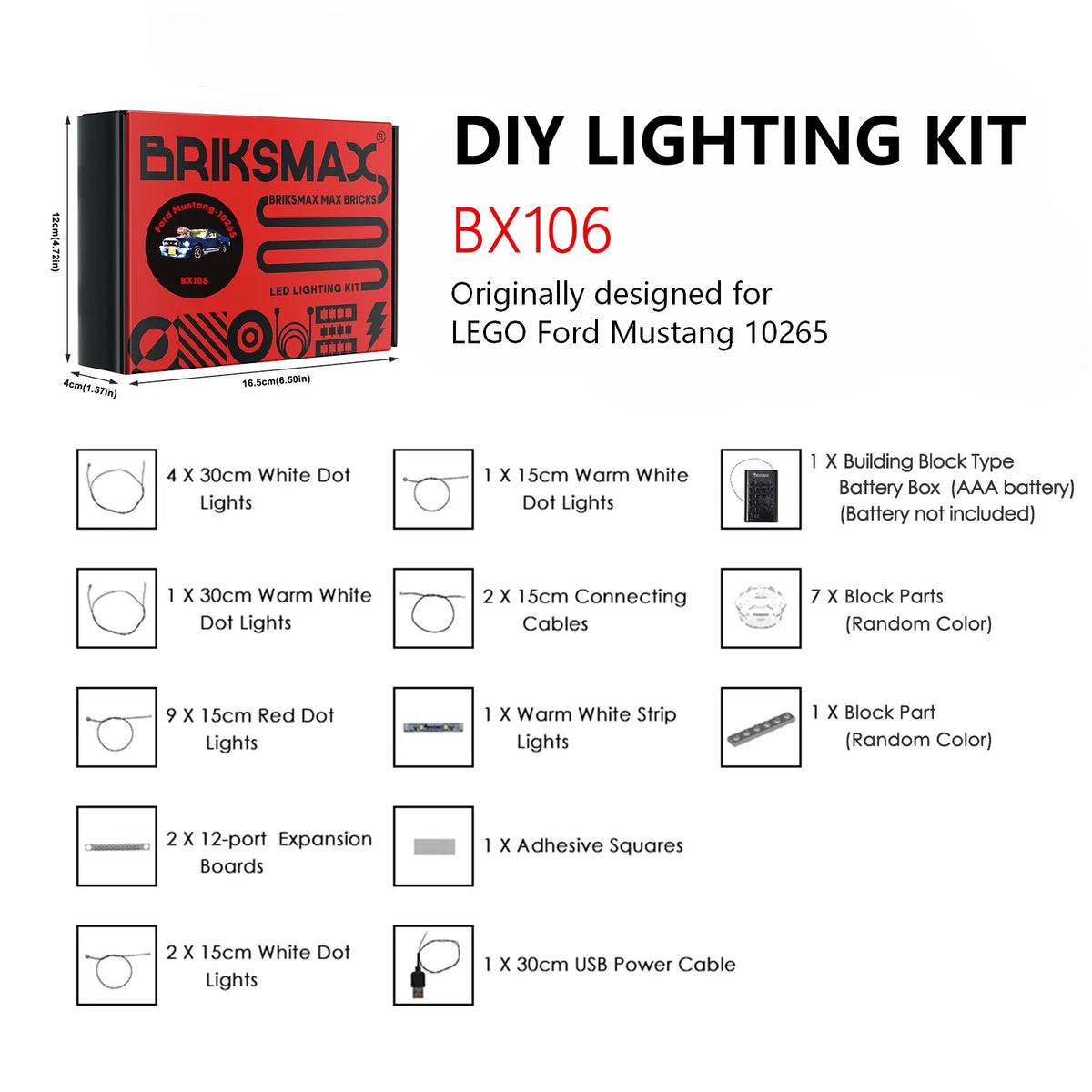 DIY Creator Pack – Lighting Kits for LEGO Builds