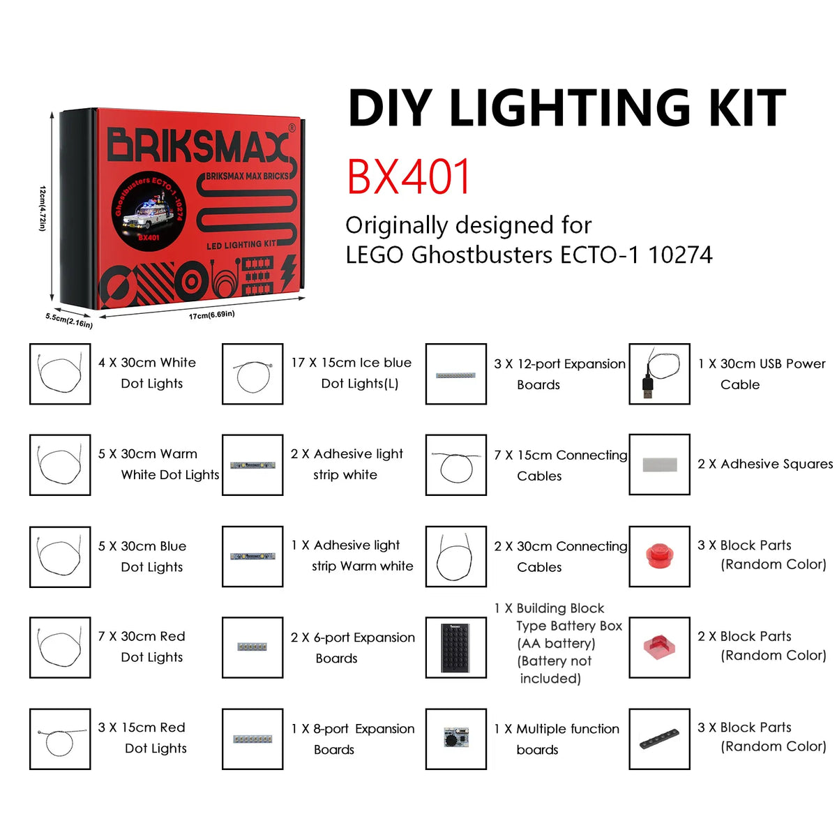 DIY Mega Pack – Lighting Kits for LEGO Builds