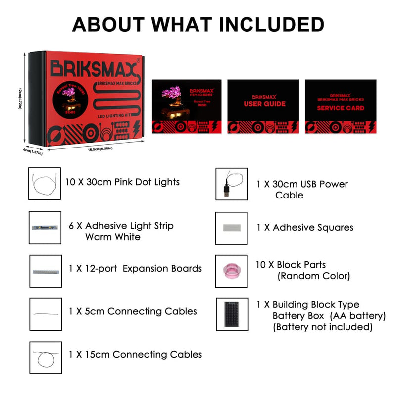 Lichtset für Bonsai Baum 10281