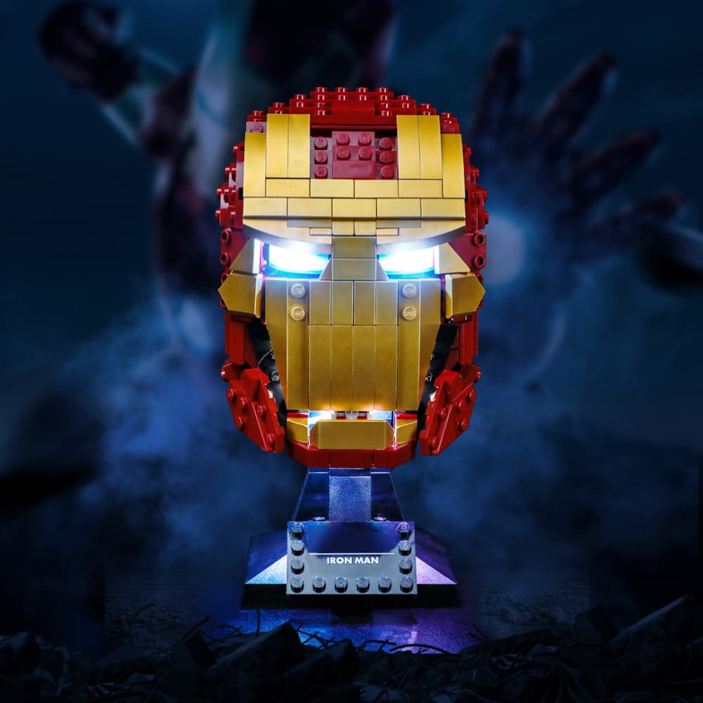 Light Kit Iron Man Helmet 76165