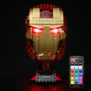 Remote Light Kit For Iron Man Helmet 76165-Briksmax