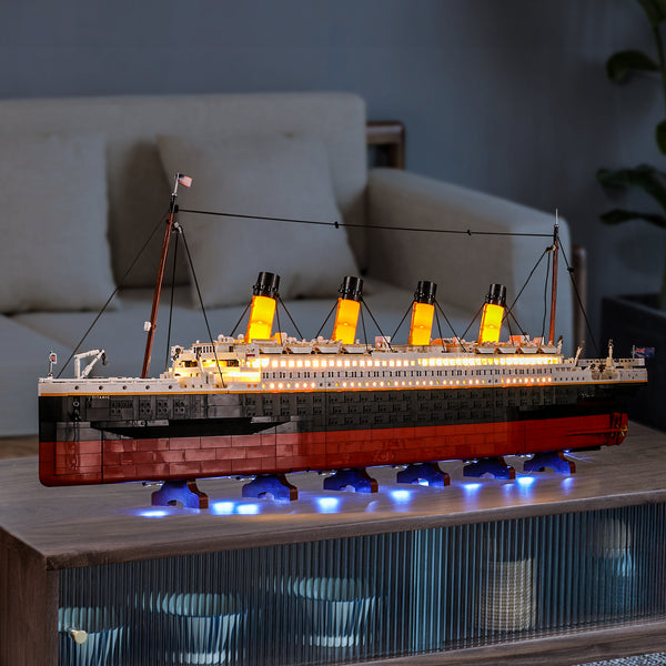 titanic lego