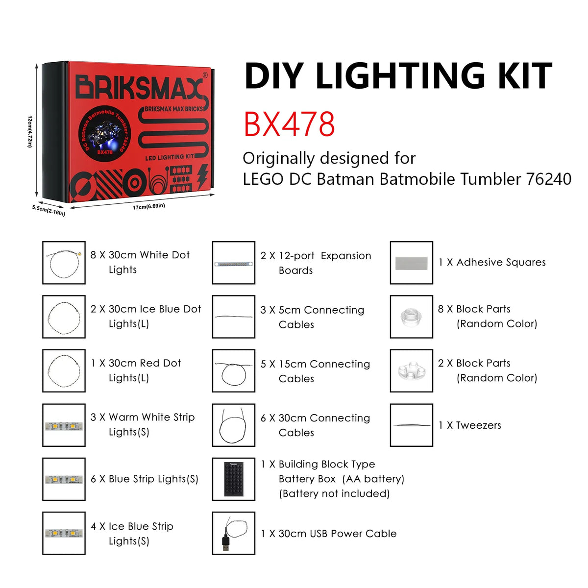 DIY Creator Pack – Lighting Kits for LEGO Builds