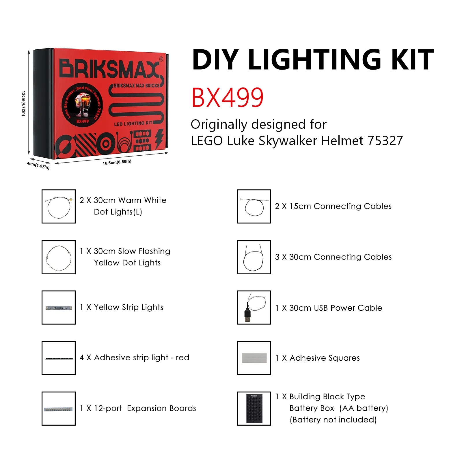 DIY Builder Pack – Lighting Kits for LEGO Builds