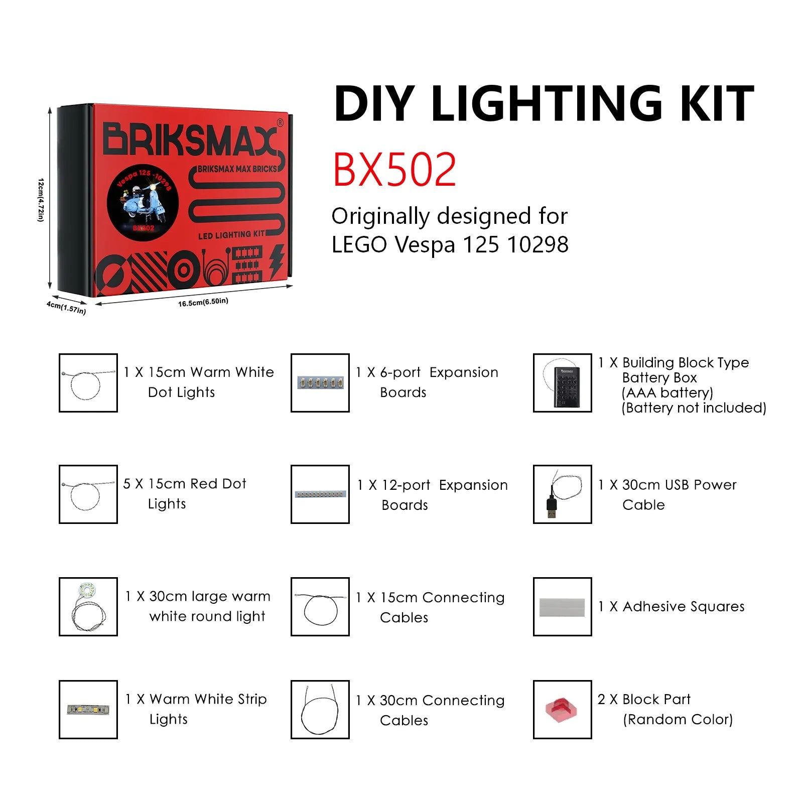 DIY Builder Pack – Lighting Kits for LEGO Builds