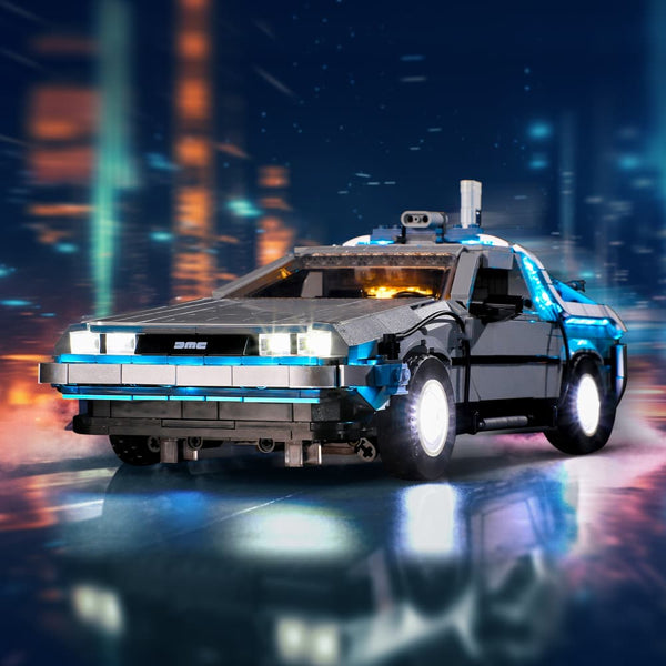 Beleuchtungsset für Back to the Future Time Machine 10300 (2 Versionen)