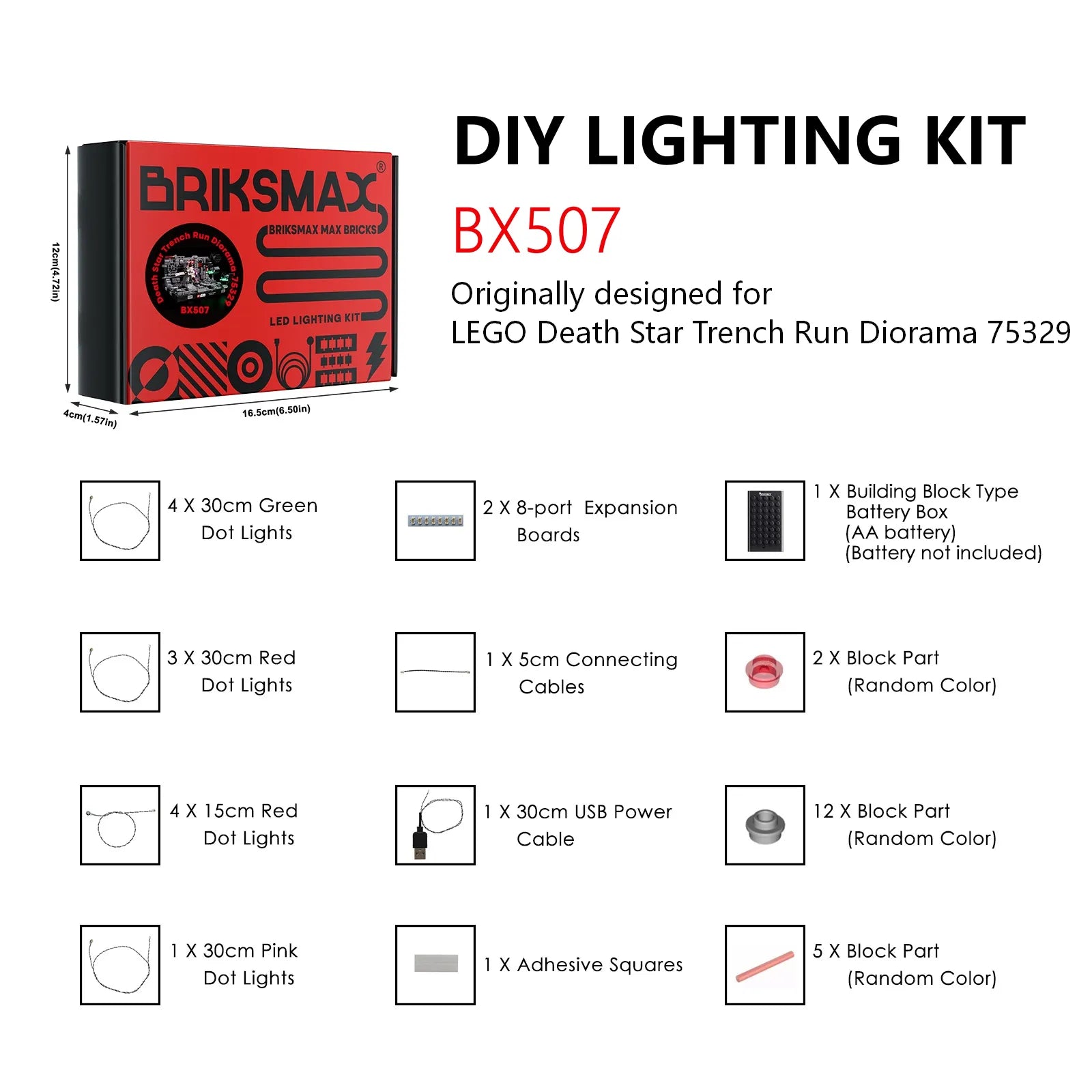DIY Creator Pack – Lighting Kits for LEGO Builds