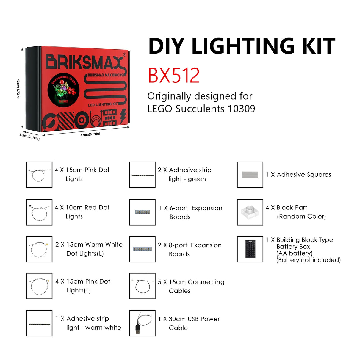 DIY Creator Pack – Lighting Kits for LEGO Builds