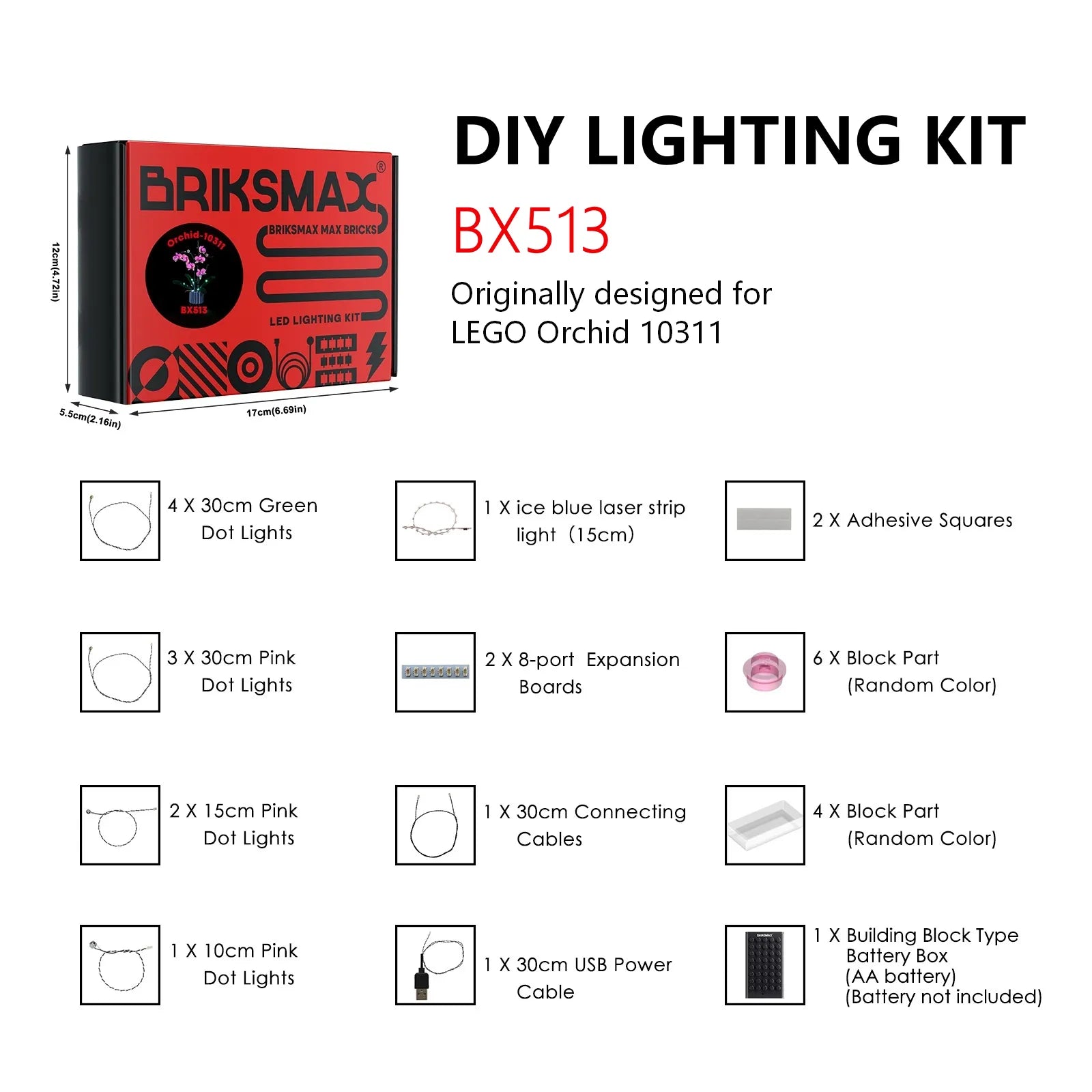 DIY Creator Pack – Lighting Kits for LEGO Builds