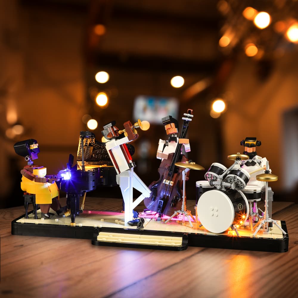 Light Kit For Jazz Quartet 21334-Briksmax(Remote Version)