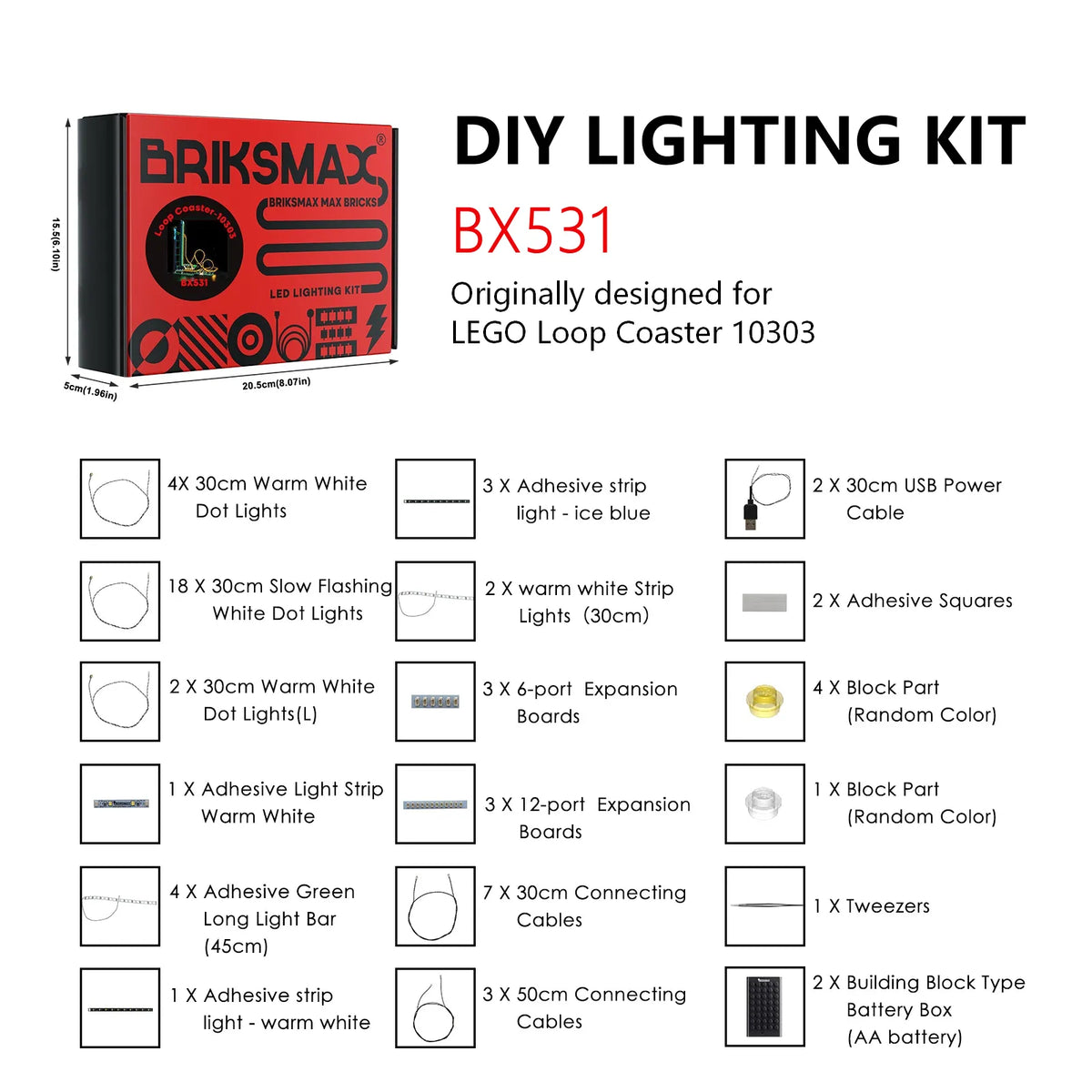 DIY Mega Pack – Lighting Kits for LEGO Builds