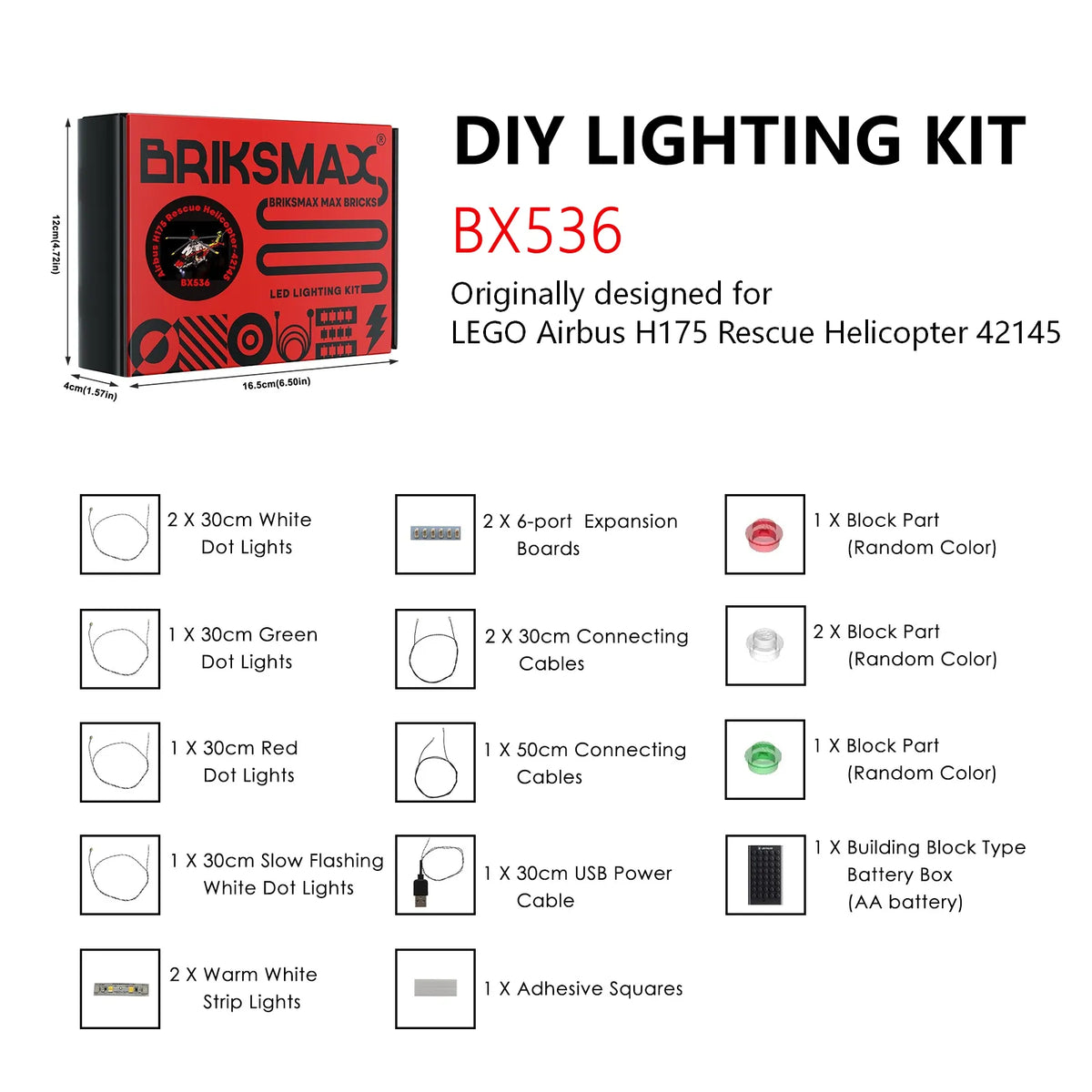 DIY Builder Pack – Lighting Kits for LEGO Builds