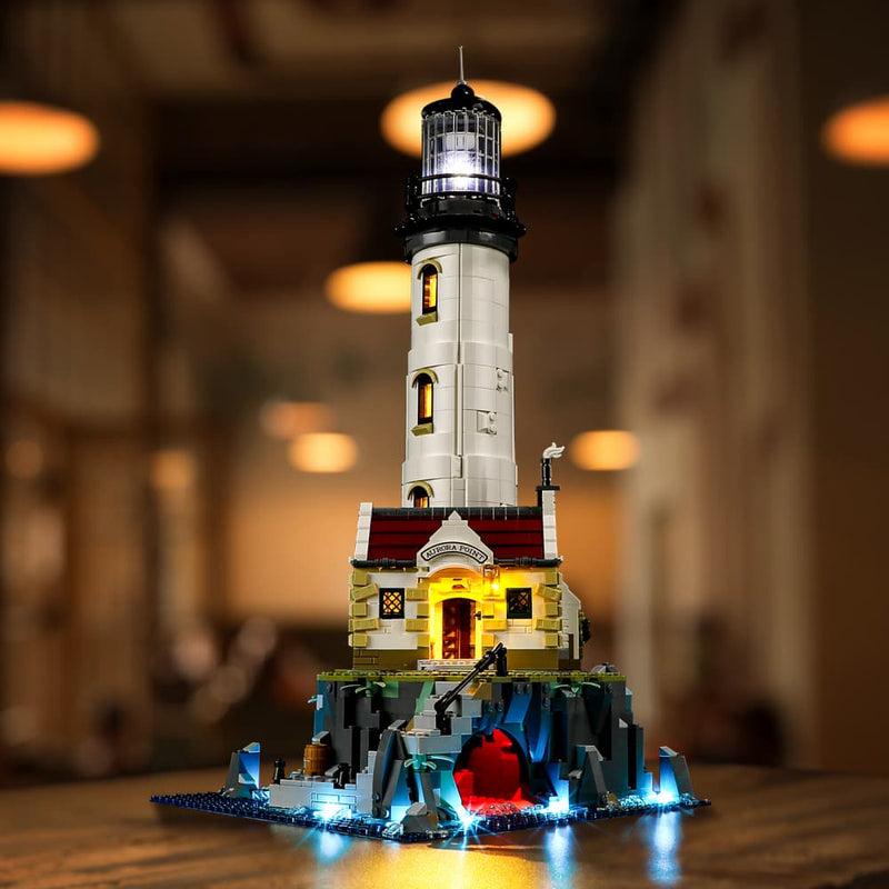 LED Light Kit for LEGO Ideas 21335 Motorized Lighthouse – Lightailing