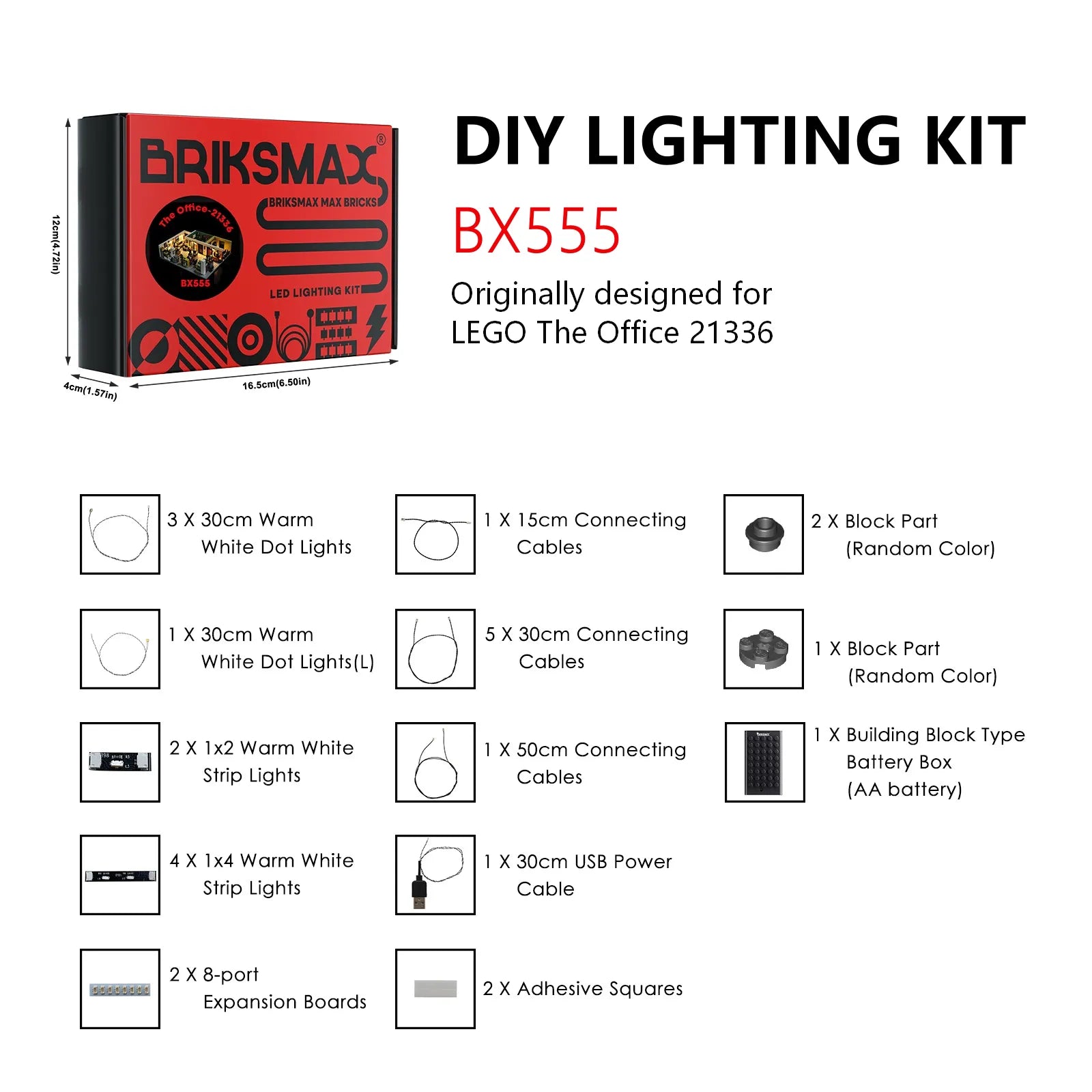 DIY Builder Pack – Lighting Kits for LEGO Builds