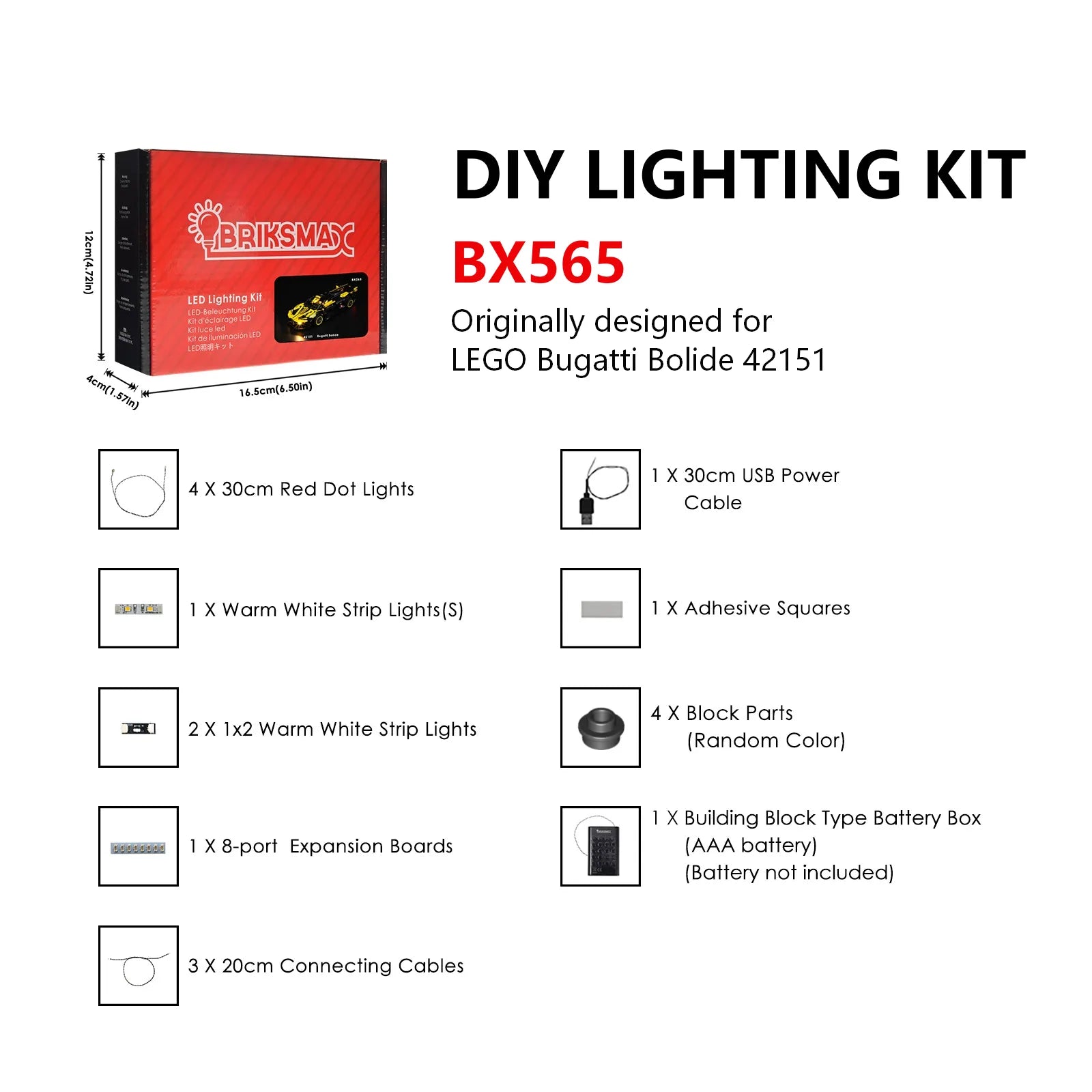 DIY Mini Pack – Lighting Kits for LEGO Builds