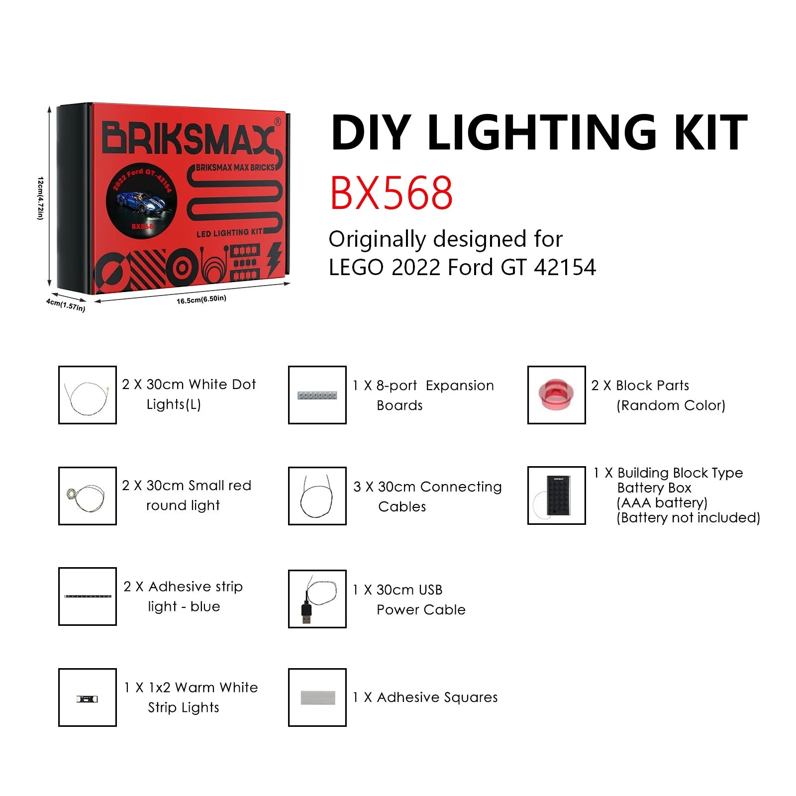 DIY Builder Pack – Lighting Kits for LEGO Builds