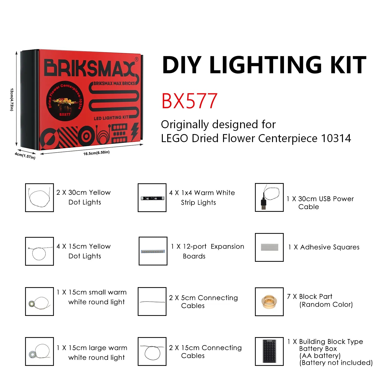 DIY Mini Pack – Lighting Kits for LEGO Builds