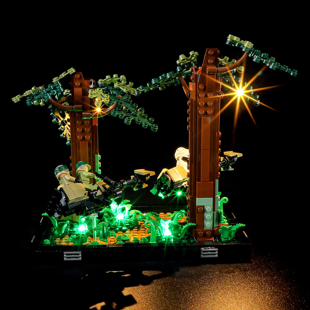 Briksmax Light Kit für Endor™Speeder Chase Diorama 75353