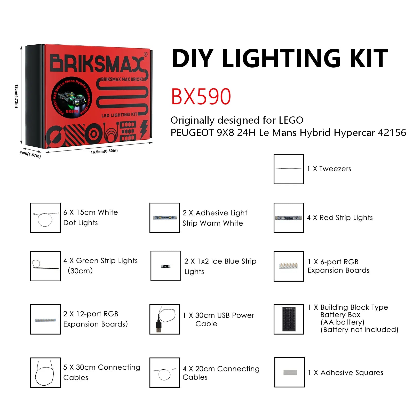 DIY Creator Pack – Lighting Kits for LEGO Builds