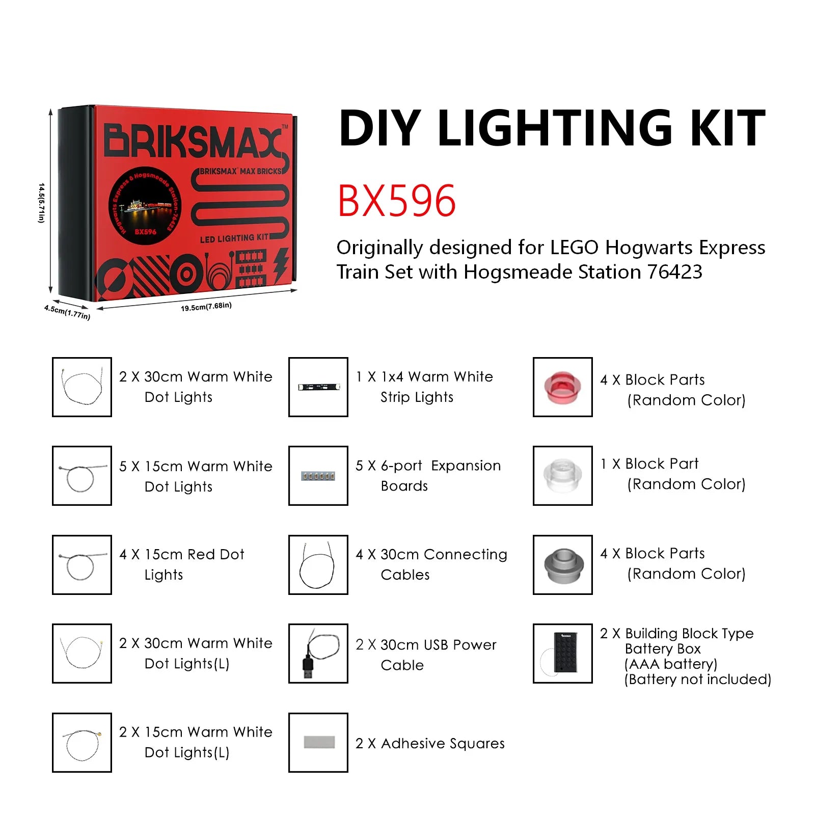 DIY Creator Pack – Lighting Kits for LEGO Builds