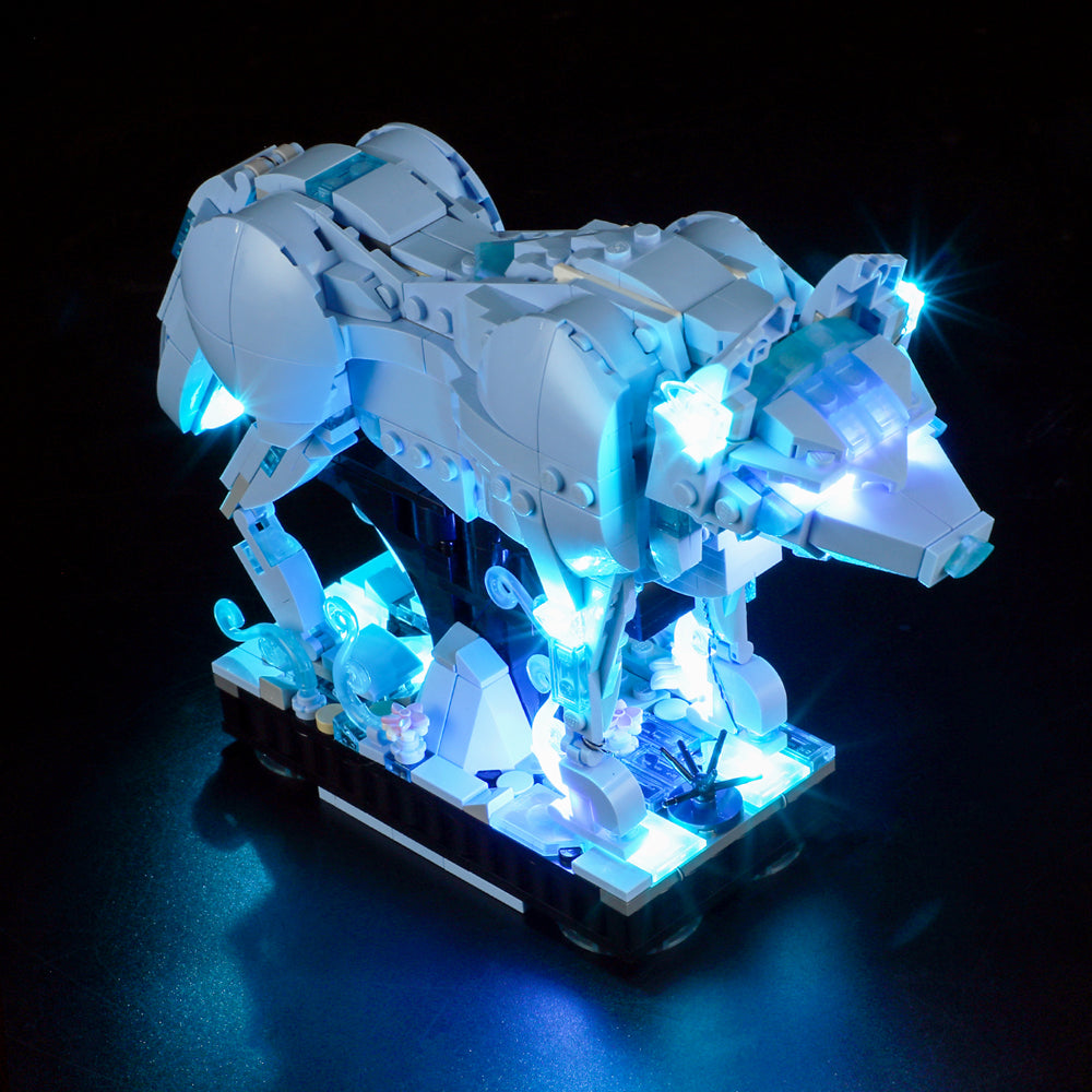 Light Kit For Expecto Patronum 76414(Wolf)-Briksmax
