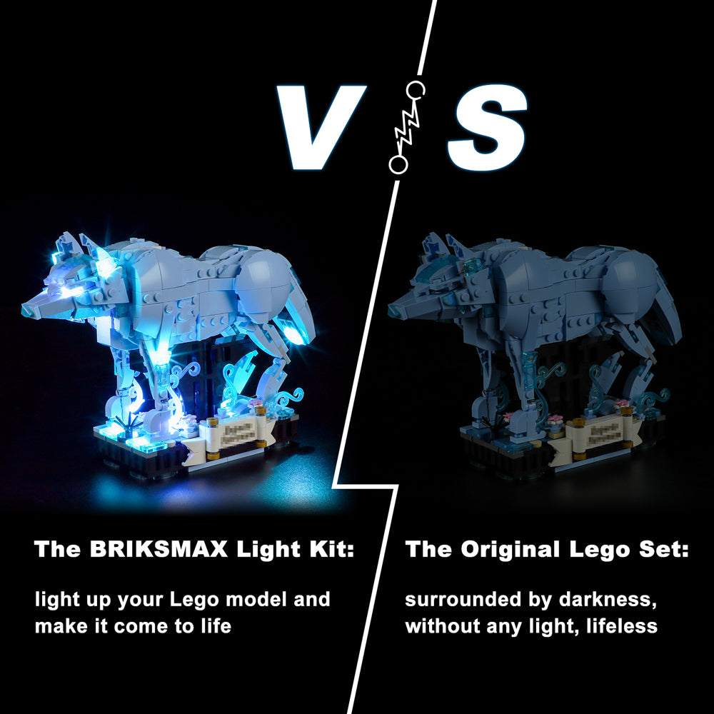 Light Kit For Expecto Patronum 76414(Wolf)-Briksmax