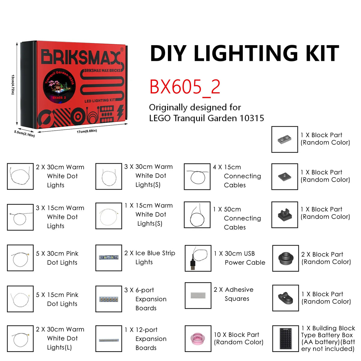 DIY Creator Pack – Lighting Kits for LEGO Builds