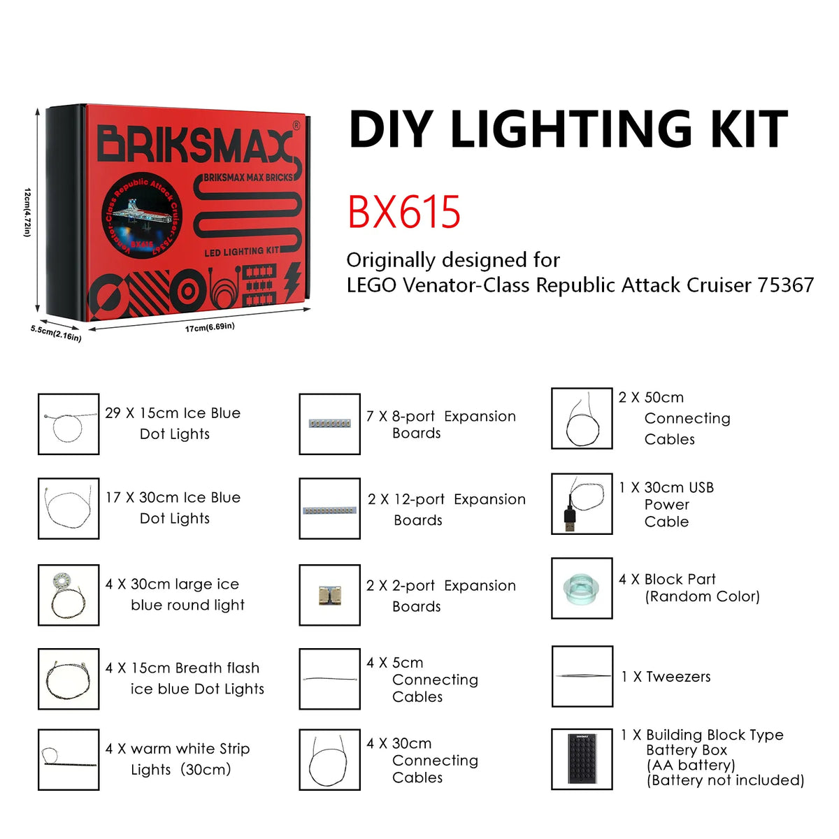 DIY Mega Pack – Lighting Kits for LEGO Builds