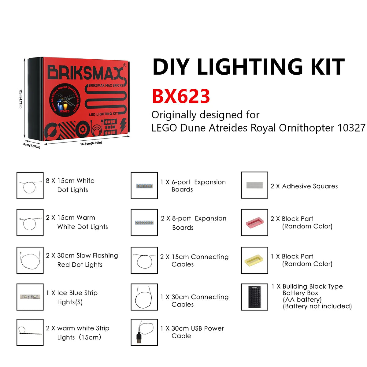 DIY Creator Pack – Lighting Kits for LEGO Builds