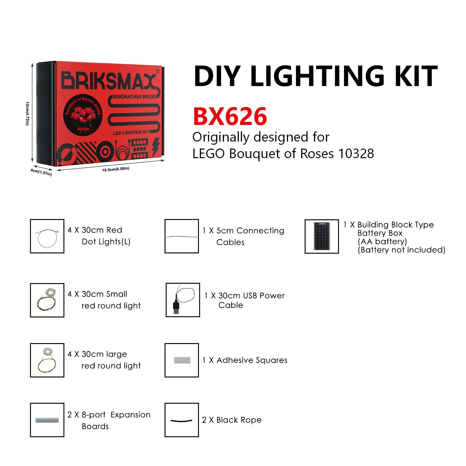 DIY Builder Pack – Lighting Kits for LEGO Builds