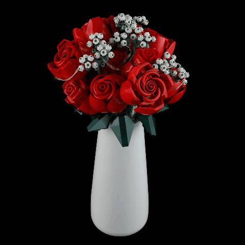 Beleuchtungsset für Bouquet of Roses 10328 - Briksmax 2.0 (Musikversion)