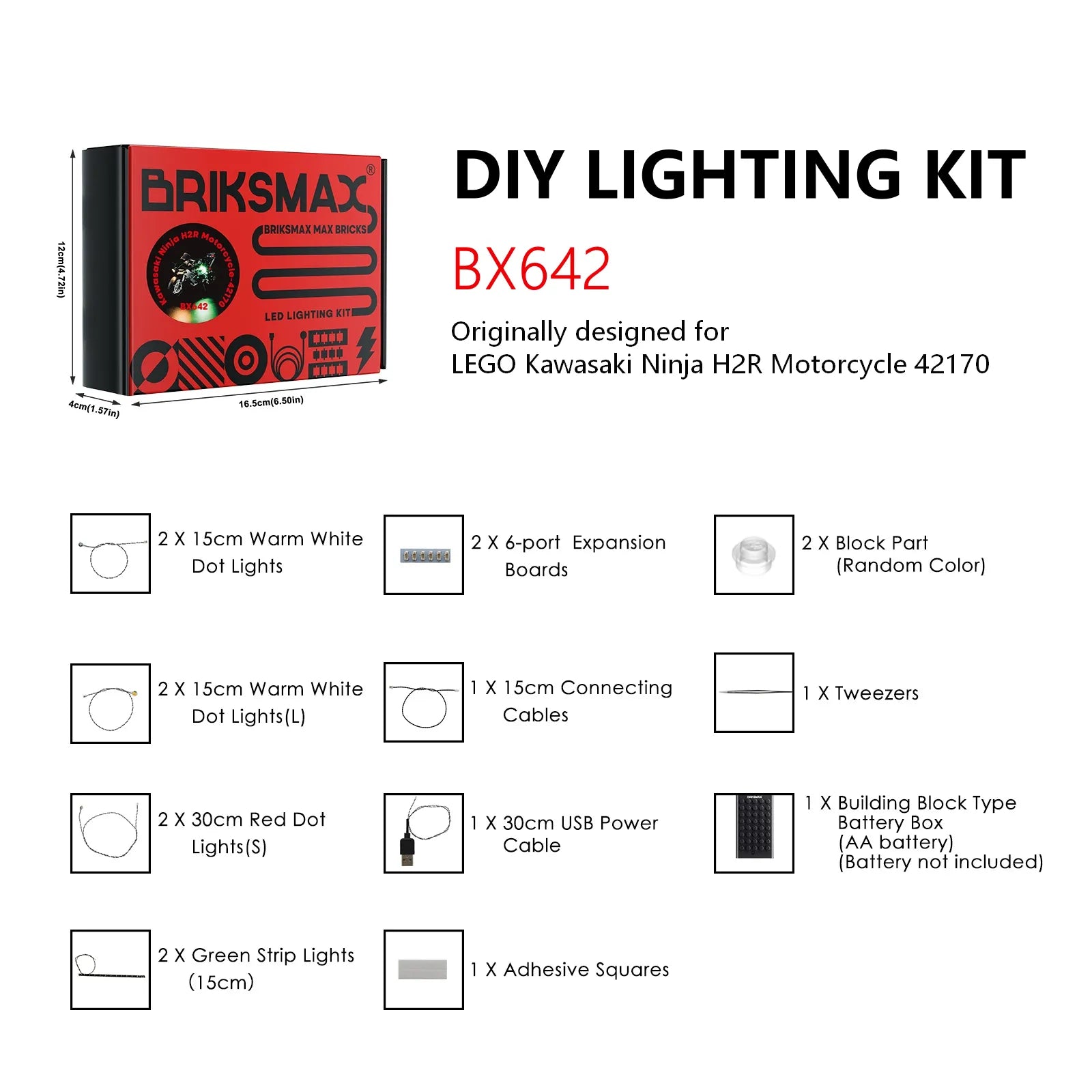 DIY Builder Pack – Lighting Kits for LEGO Builds