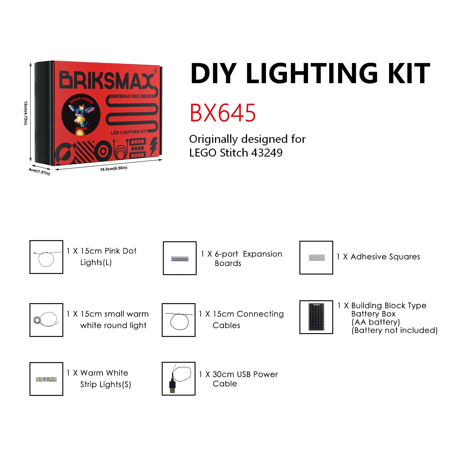 DIY Mini Pack – Lighting Kits for LEGO Builds