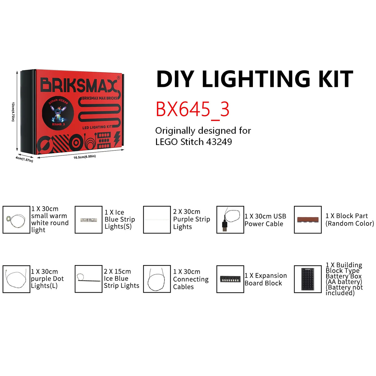 DIY Builder Pack – Lighting Kits for LEGO Builds