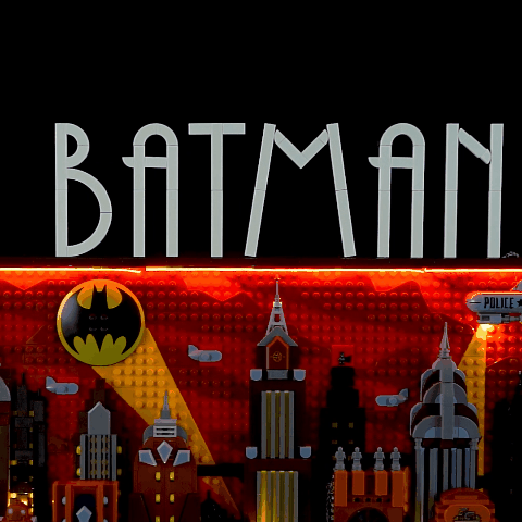 Kit d'éclairage pour Batman : la série animée Gotham City 76271-Briksmax