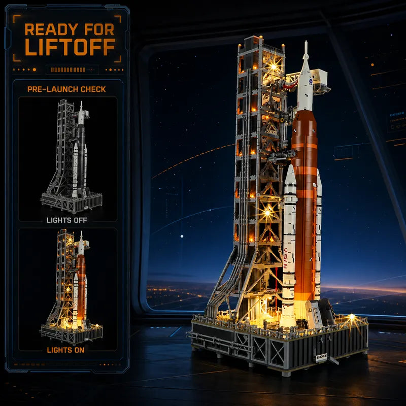 Light Kit For Artemis Space Launch System 10341 -Briksmax