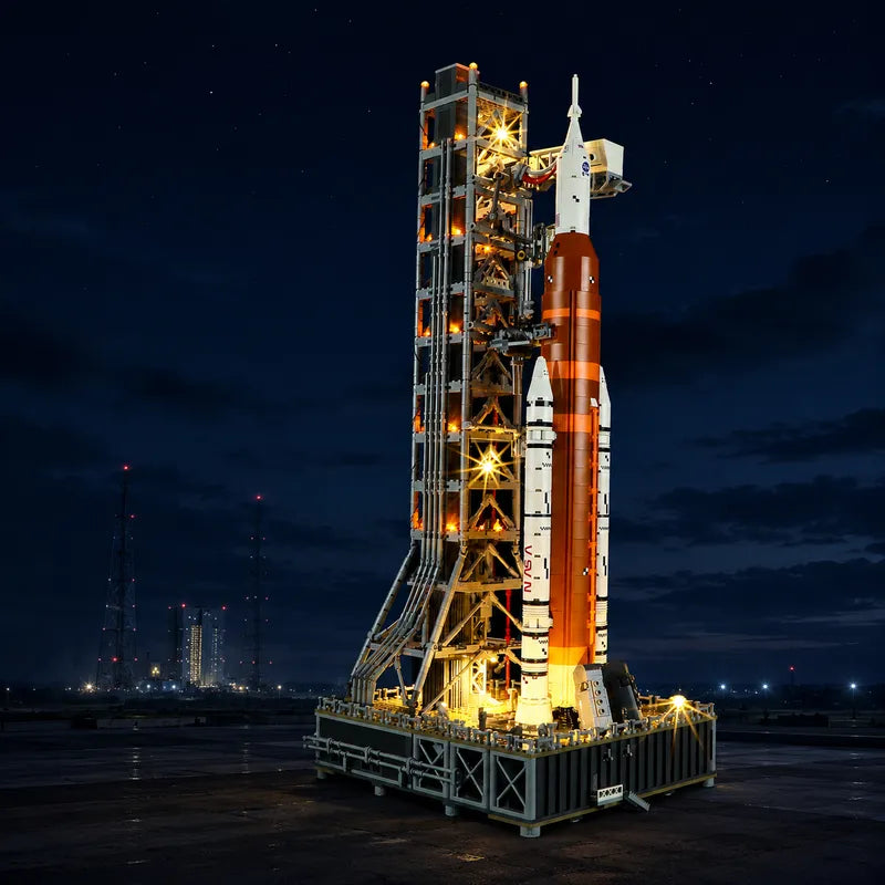 Light Kit For Artemis Space Launch System 10341 -Briksmax