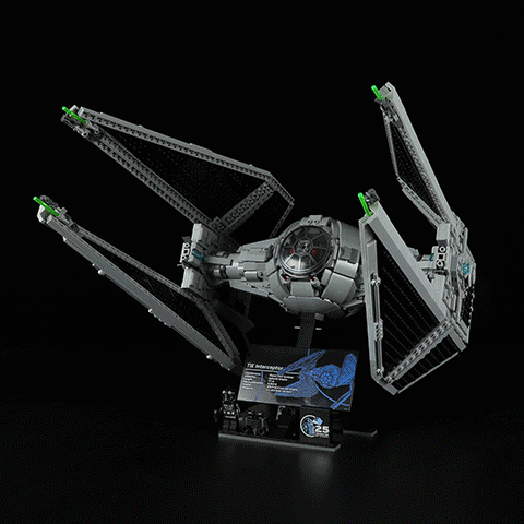 Beleuchtungsset für UCS TIE Interceptor 75382 - Briksmax 2.0