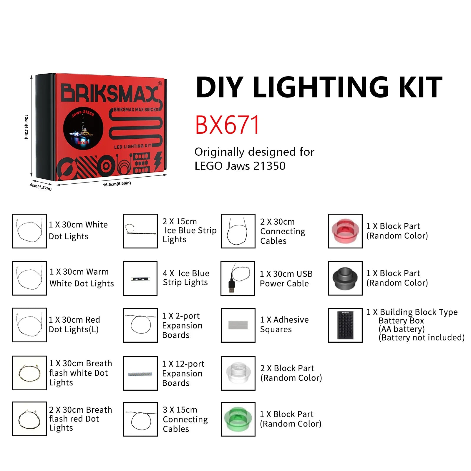 DIY Mini Pack – Lighting Kits for LEGO Builds