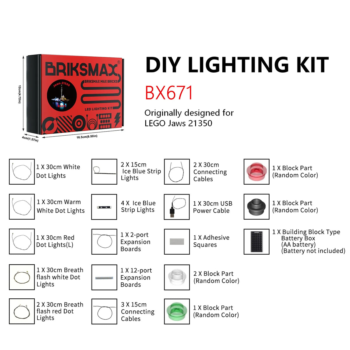 DIY Mini Pack – Lighting Kits for LEGO Builds