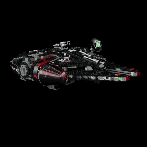 Beleuchtungsset für den Dark Falcon 75389-Briksmax