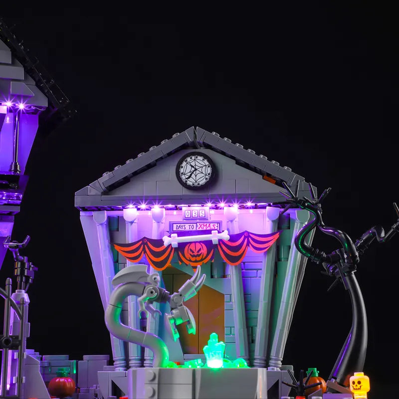 Remote Light kit for Disney Tim Burton's The Nightmare Before Christmas 21351 - Briksmax 2.0