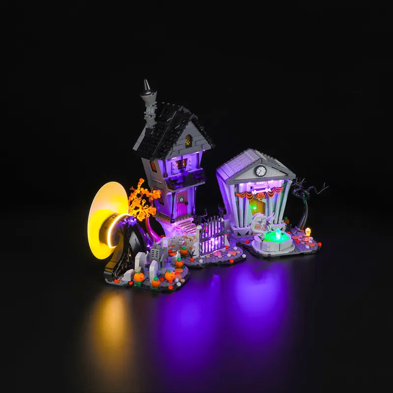 Remote Light kit for Disney Tim Burton's The Nightmare Before Christmas 21351 - Briksmax 2.0
