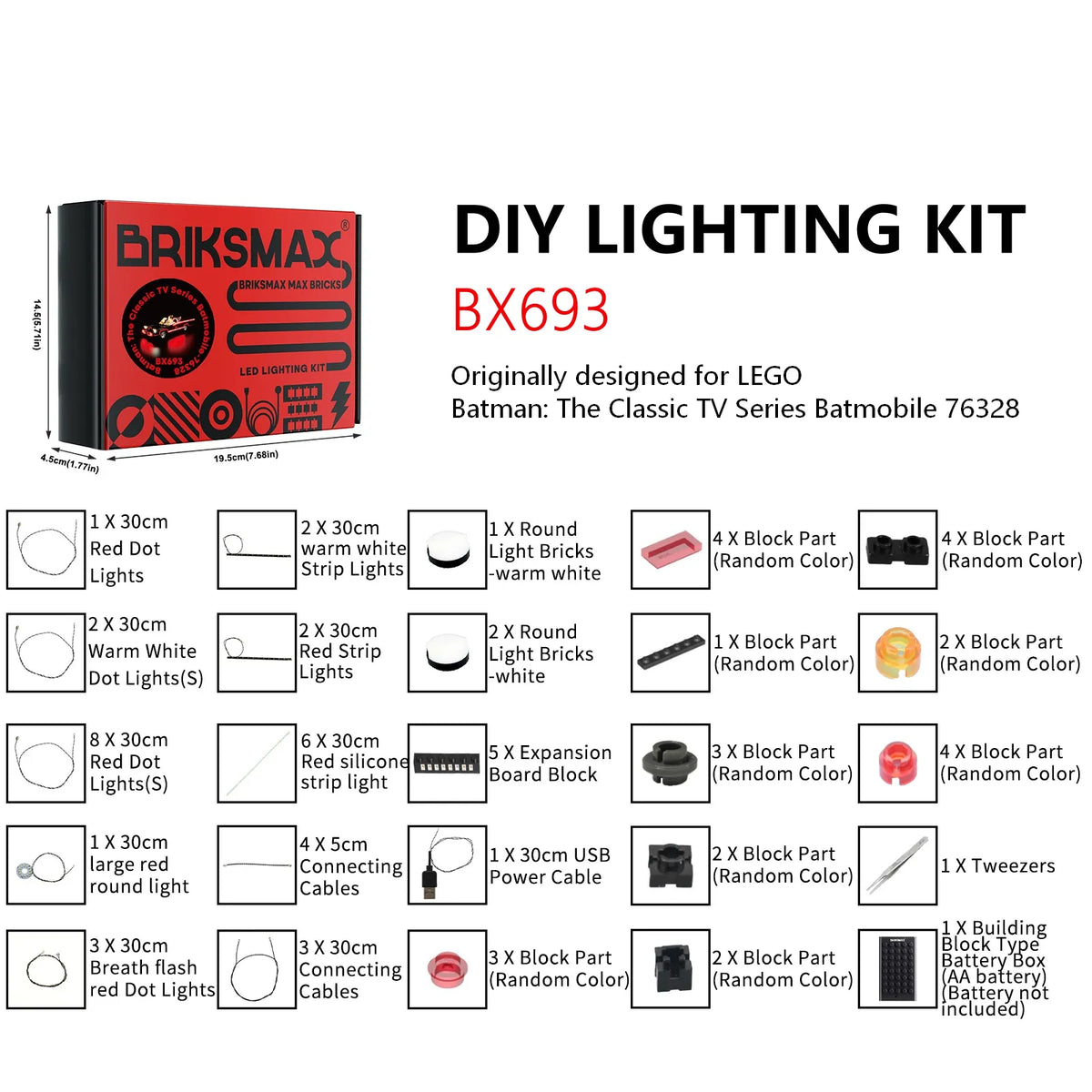 DIY Mega Pack – Lighting Kits for LEGO Builds
