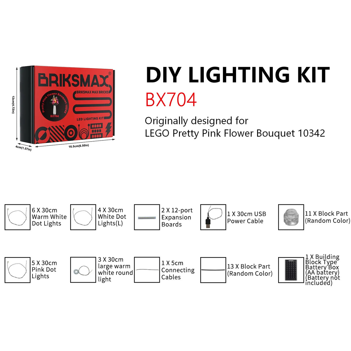 DIY Builder Pack – Lighting Kits for LEGO Builds