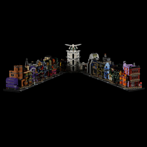 Kit d'éclairage pour les boutiques de sorciers du Chemin de Traverse 76444 - Briksmax 2.0