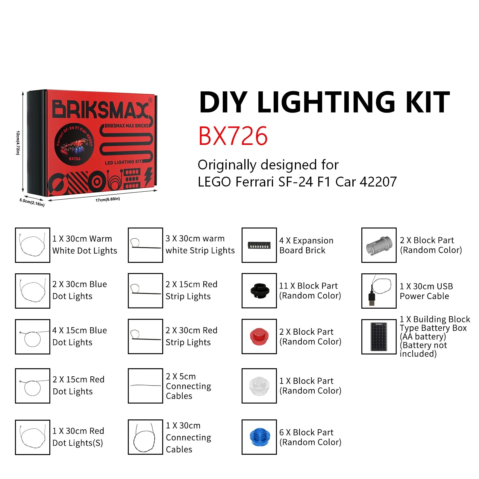 DIY Creator Pack – Lighting Kits for LEGO Builds