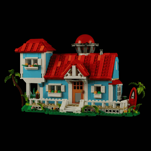 Light Kit for Lilo and Stitch Beach House 43268 -Briksmax 2.0
