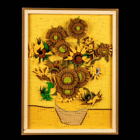 Briksmax 2.0 Light Kit For LEGO Vincent van Gogh – Sunflowers
